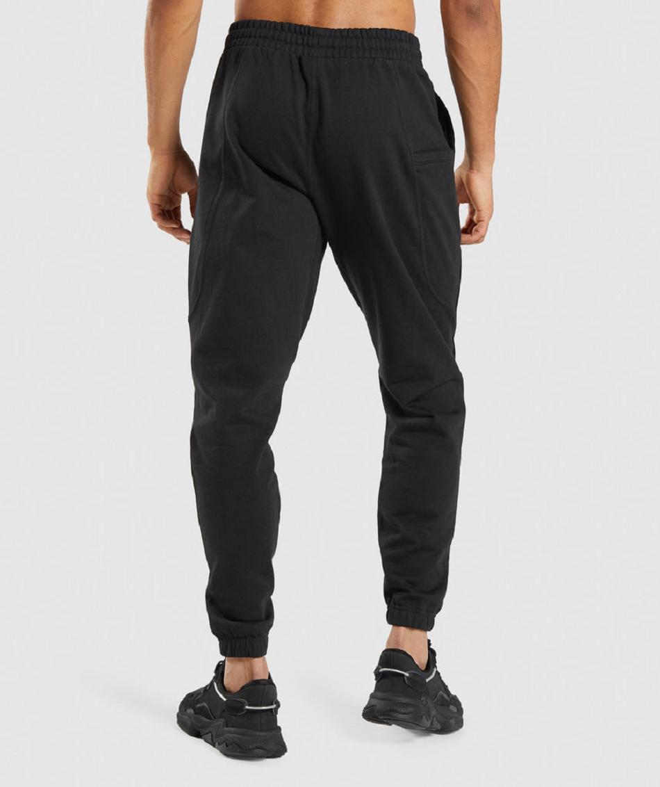 Pantalones Jogger Gymshark Essential Hombre Negras | CO 3735SGL